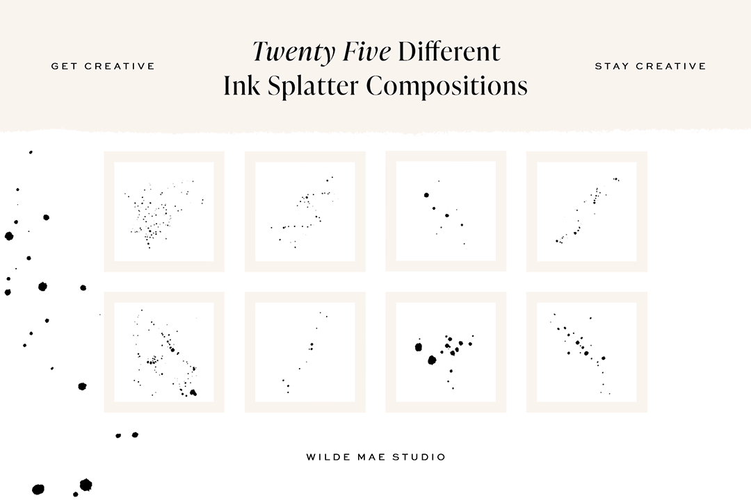 Ink Splatters Vol. I