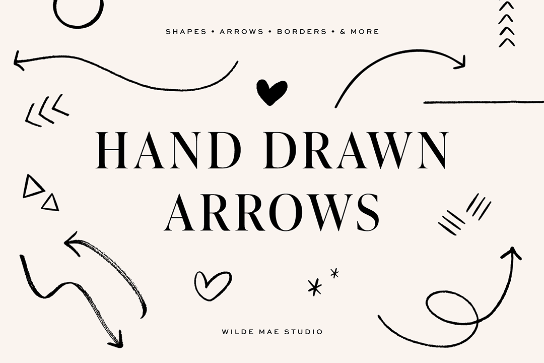 Hand Drawn Arrows & Extras