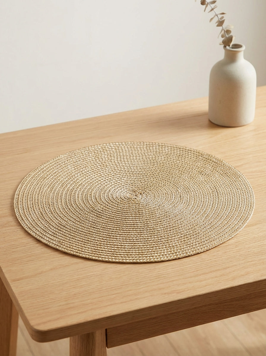 Dining Accessories Round Placemat | Woven Style