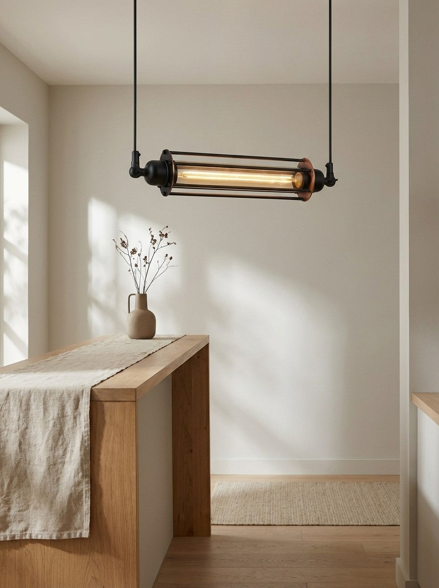 Kitchen Light Industrial Pendant | Bar Counter