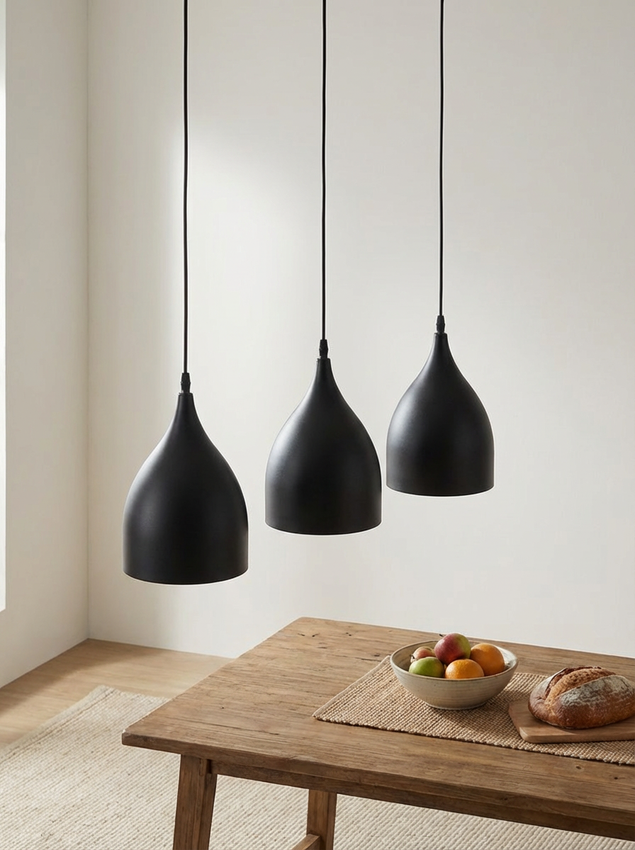 Kitchen Lights Modern Pendant | Triple Head Lights
