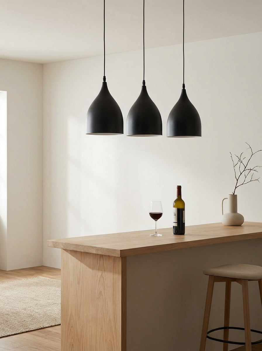 Kitchen Lights Modern Pendant | Triple Head Lights