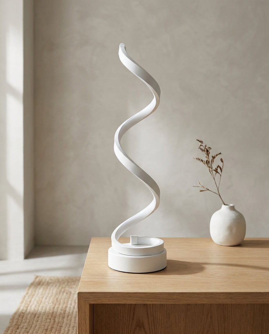 Table Lamps LED Living Room | Modern Spiral