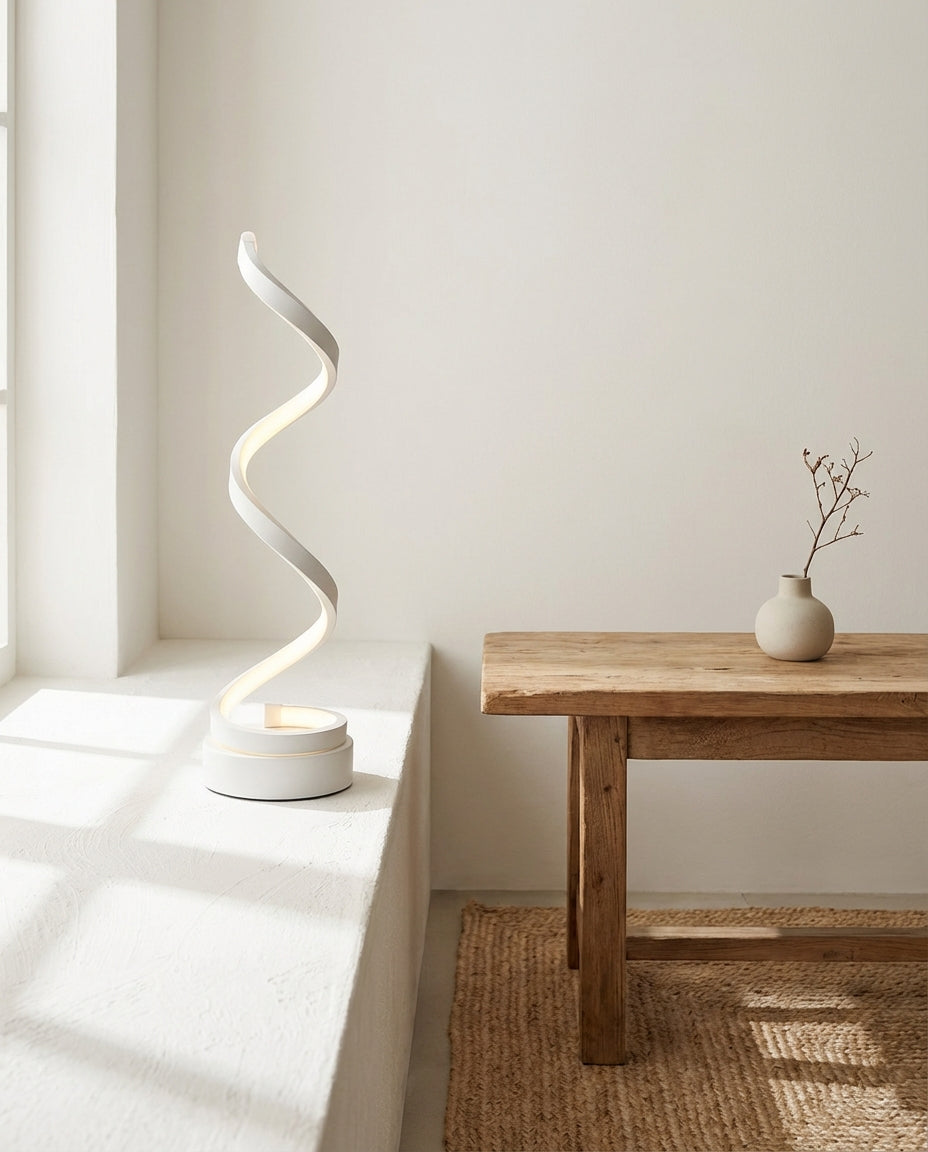 Table Lamps LED Living Room | Modern Spiral