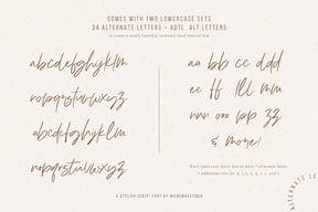 Paperie Creme Script Font